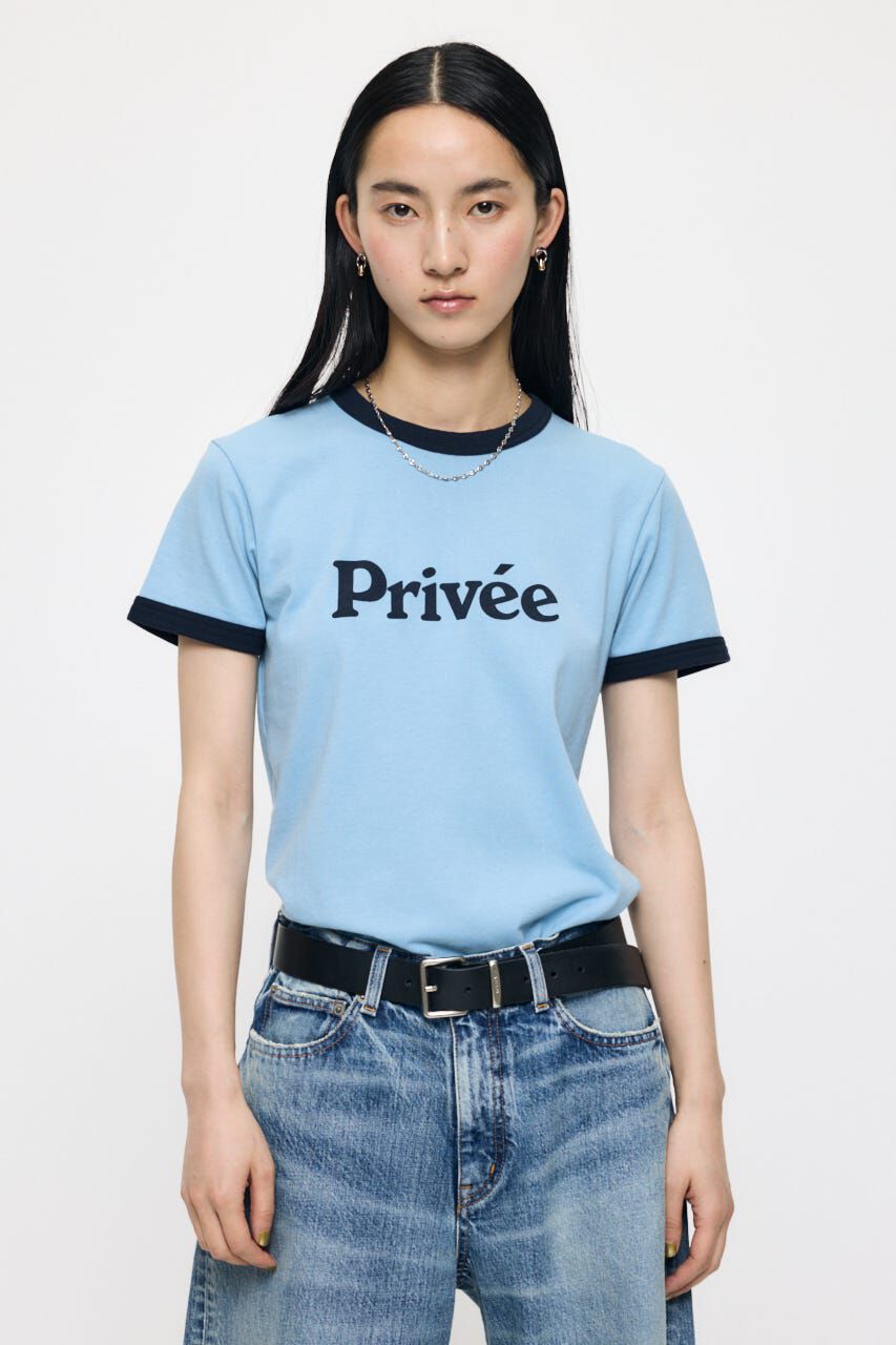 MOUSSY「PRIVEE RINGER Tシャツ」|Tシャツ・カットソー|