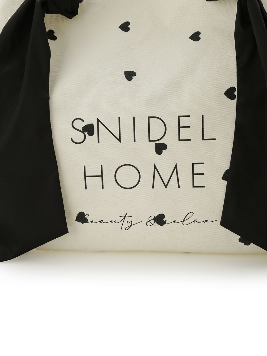 SNIDEL HOME「オーガニックキャンバストート -BIG-（HEART）」|トートバッグ|