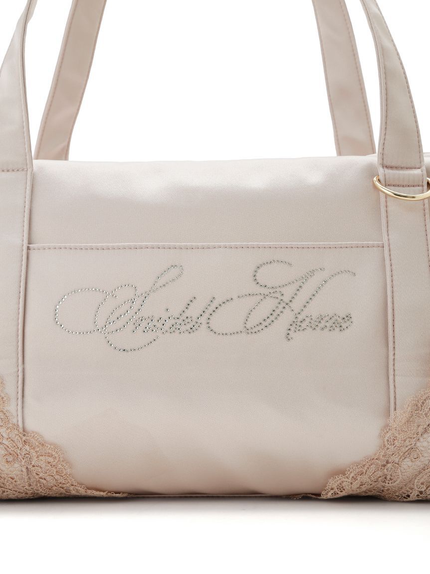 SNIDEL HOME「【WEB限定カラーあり】ビジューロゴキャリーオンバッグ」|トートバッグ|