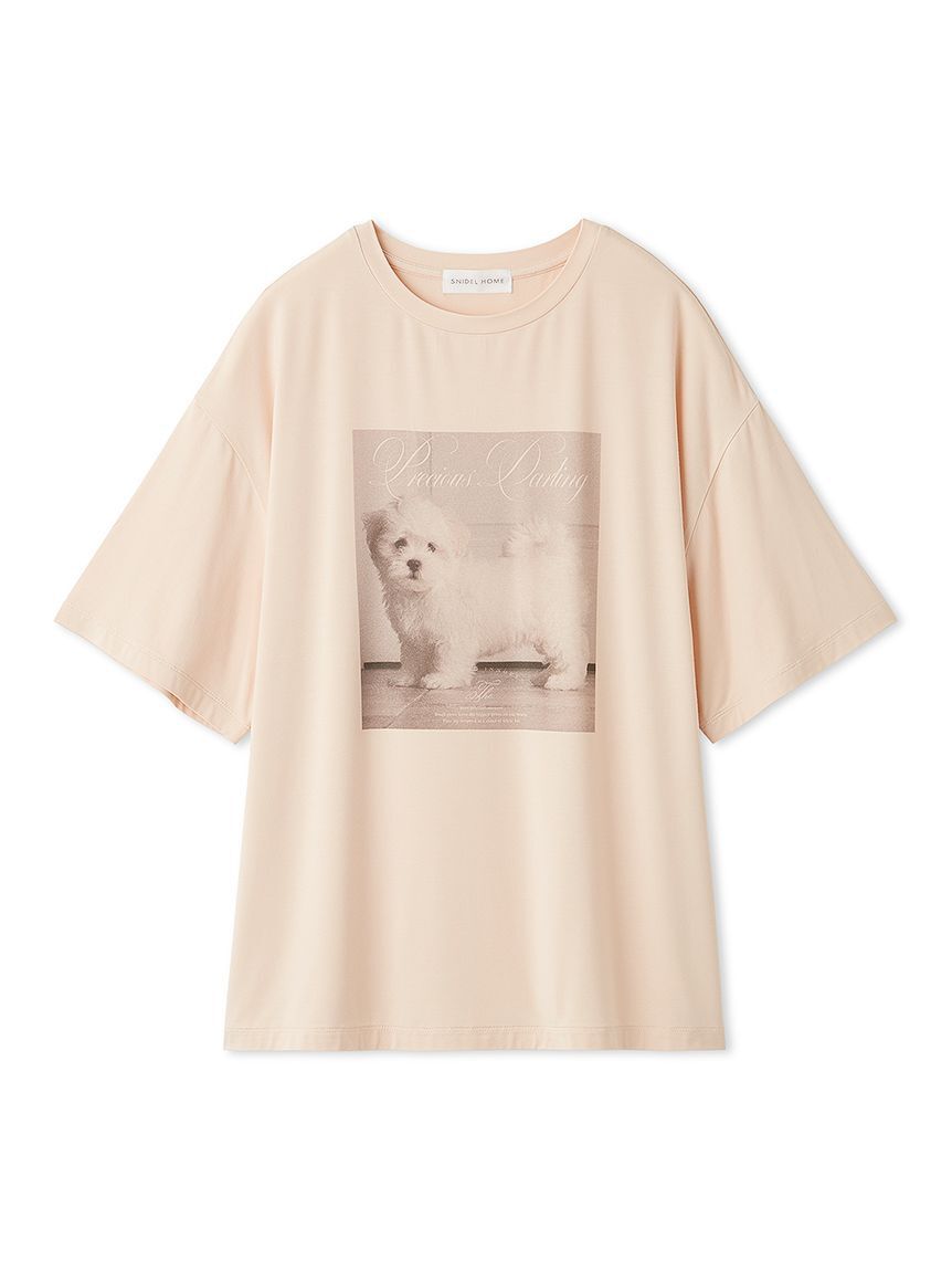 SNIDEL HOME「【接触冷感】DOG Tシャツ」|ルームウェア|PCH