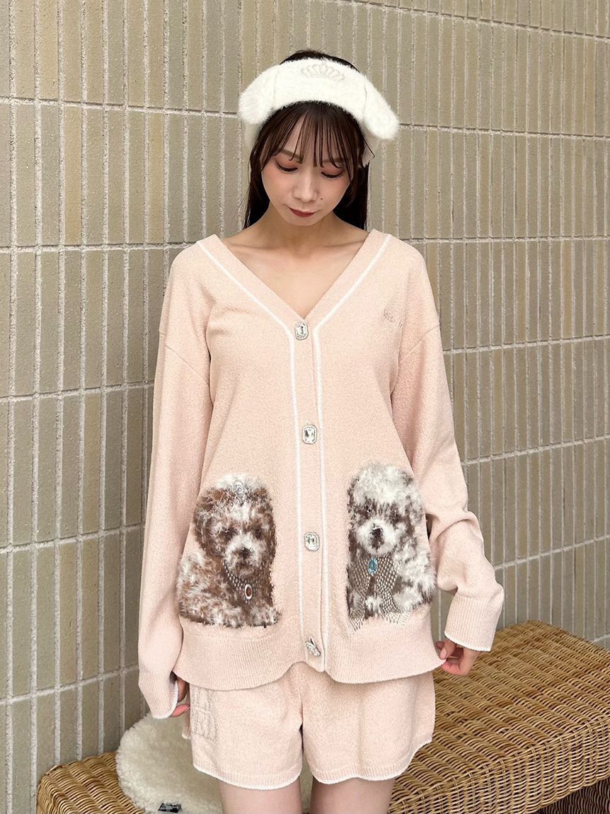 SNIDEL HOME「DOGラメジャガードショートパンツ」|ルームウェア|
