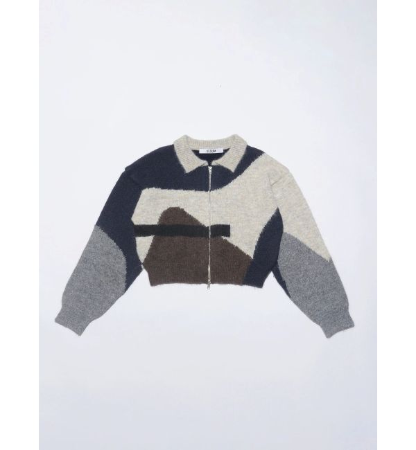 EMODA「【VEQUM】JACQUARD PATTERN KNIT」|ニット・セーター|