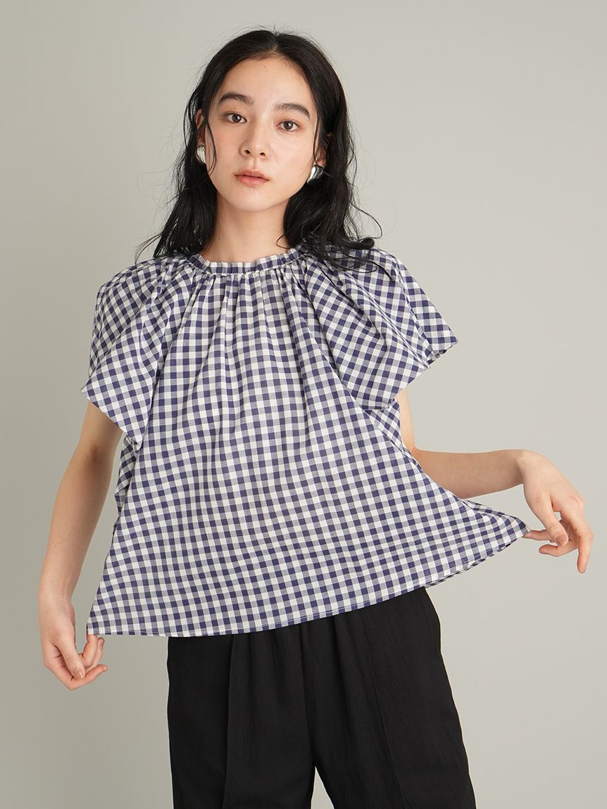 Mila Owen「【ウォッシャブル】2wayラミーパフスリーブブラウス」|シャツ・ブラウス|CHECK