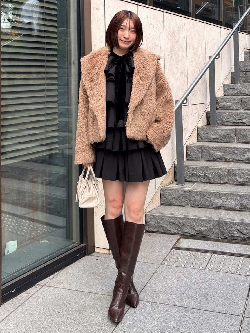SNIDEL「フィットロングブーツ」|ロングブーツ|