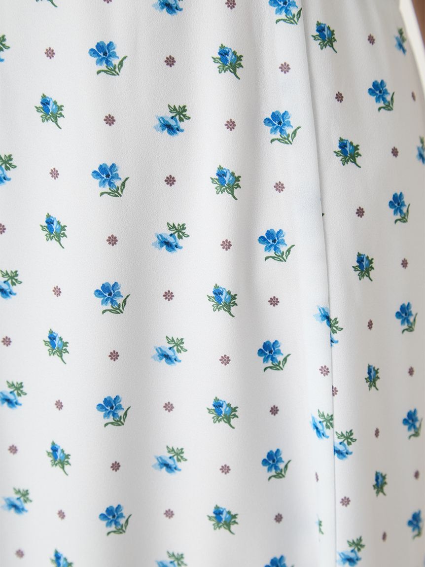 FRAY I.D「【FRAY I.D MADE WITH LIBERTY FABRIC】パフスリーブワンピース」|ワンピース|