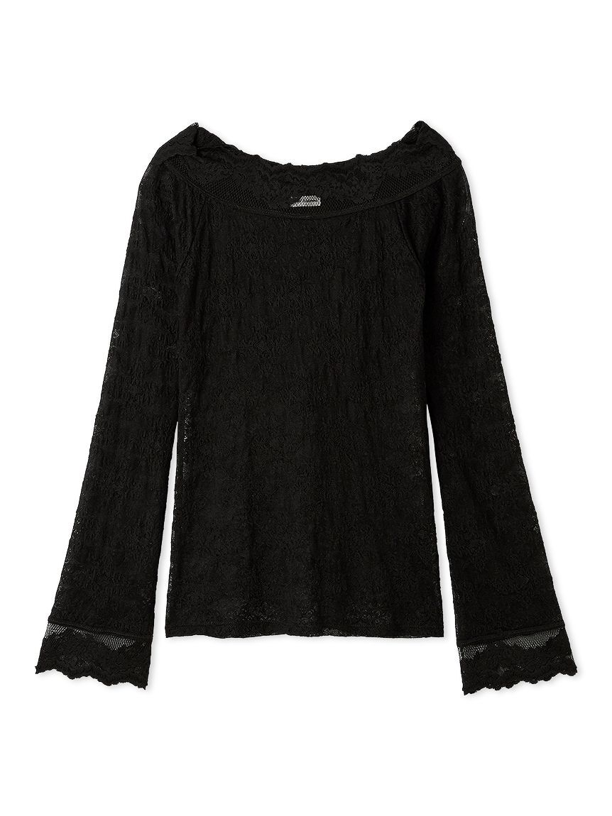 LILY BROWN「レースフーディートップス」|Tシャツ・カットソー|