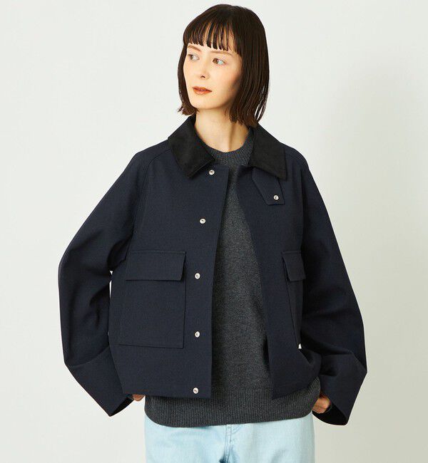 MACKINTOSH PHILOSOPHY「GREY LABEL 【SOMERFORD SHORT(サマーフォード ショート)】」|ブルゾン・スタジャン|ネイビー