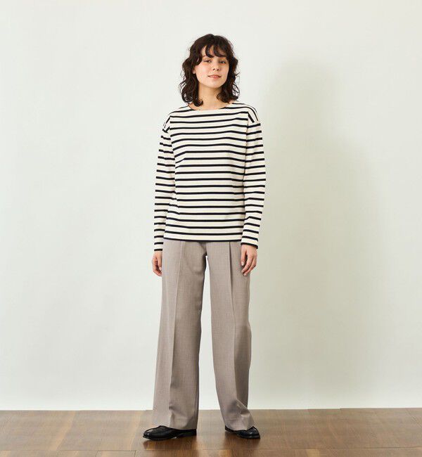 MACKINTOSH PHILOSOPHY「GREY LABEL 2プリーツワイドスラックス」|スラックス|