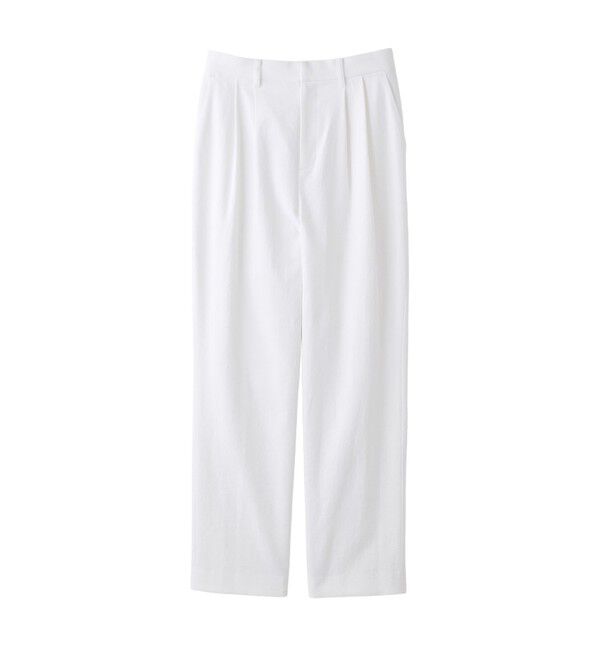 MACKINTOSH PHILOSOPHY「【MP STANDARD TROUSERS 002 SLIM FIT】DRY OXFORD製」|スラックス|オフホワイト