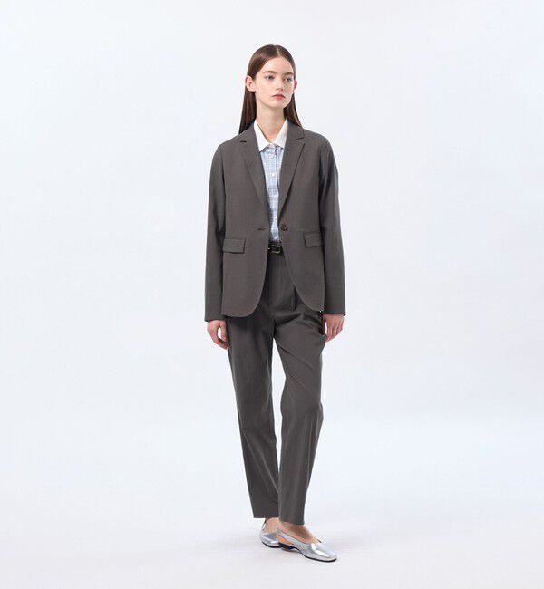 MACKINTOSH PHILOSOPHY「【MP STANDARD TROUSERS 002 SLIM FIT】DRY OXFORD製」|スラックス|
