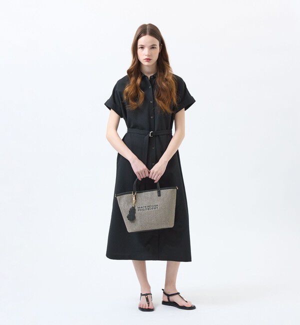 MACKINTOSH PHILOSOPHY「サマーサッカーシャツワンピース」|ワンピース|