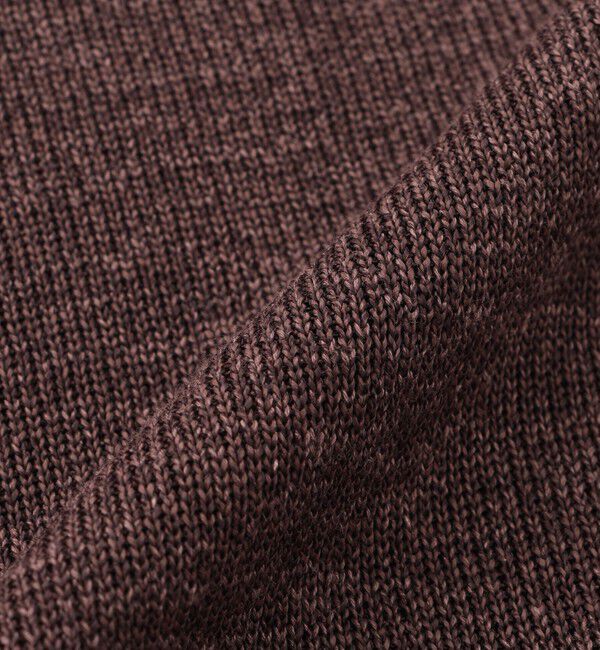 MACKINTOSH PHILOSOPHY「GREY LABELペーパーヤーンニットプルオーバー」|ニット・セーター|