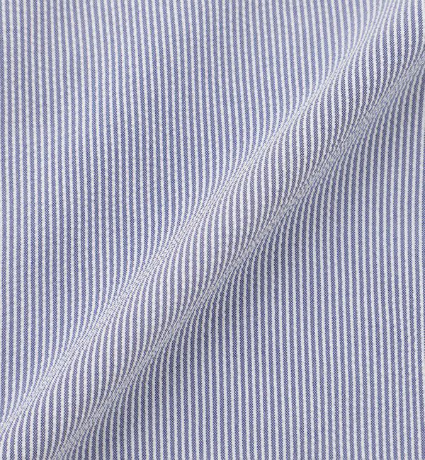 MACKINTOSH PHILOSOPHY「トロッター スクエアボタンダウン ナローサッカーストライプ」|シャツ・ブラウス|