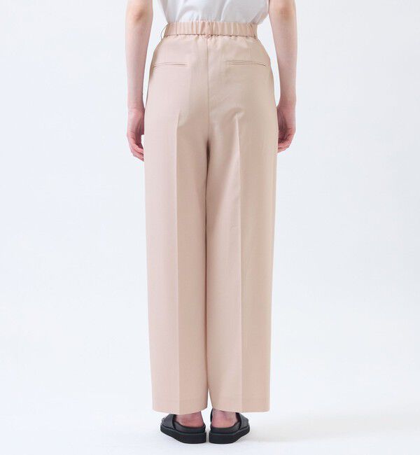 MACKINTOSH PHILOSOPHY「ウールライクトロツータックワイドパンツ」|スラックス|