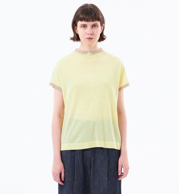MACKINTOSH PHILOSOPHY「【Cleric Collar Knit(クレリックカラーニット)】シアードルマン」|ニット・セーター|