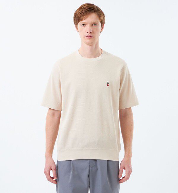 MACKINTOSH PHILOSOPHY「BUCKINGHAM BEAR ワイドリブTシャツ サーフニット」|ニット・セーター|