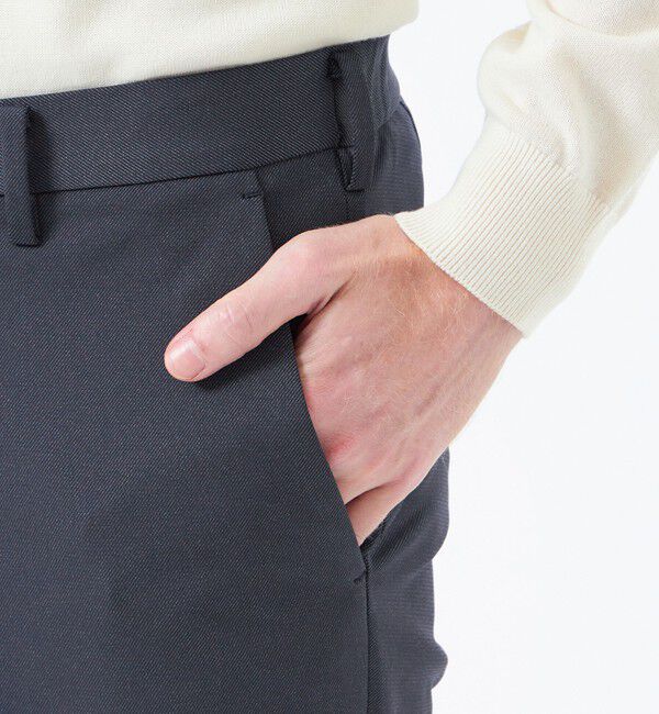 MACKINTOSH PHILOSOPHY「エラスティックパンツ ツイルハイテンション」|スラックス|