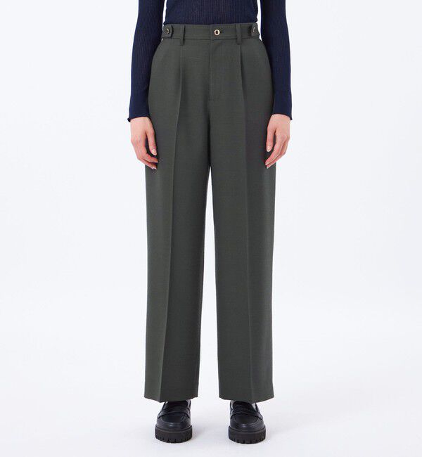 MACKINTOSH PHILOSOPHY「【TROTTER（トロッター）シリーズ】アクションオックスワイドパンツ」|スラックス|