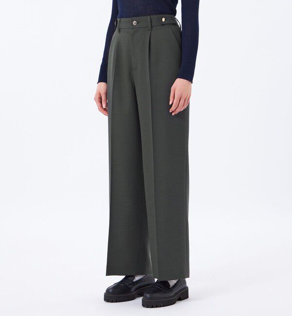 MACKINTOSH PHILOSOPHY「【TROTTER（トロッター）シリーズ】アクションオックスワイドパンツ」|スラックス|