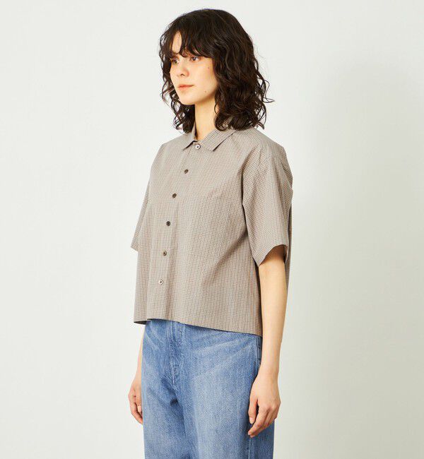 MACKINTOSH PHILOSOPHY「GREY LABEL チェックショートスリーブシャツ」|シャツ・ブラウス|