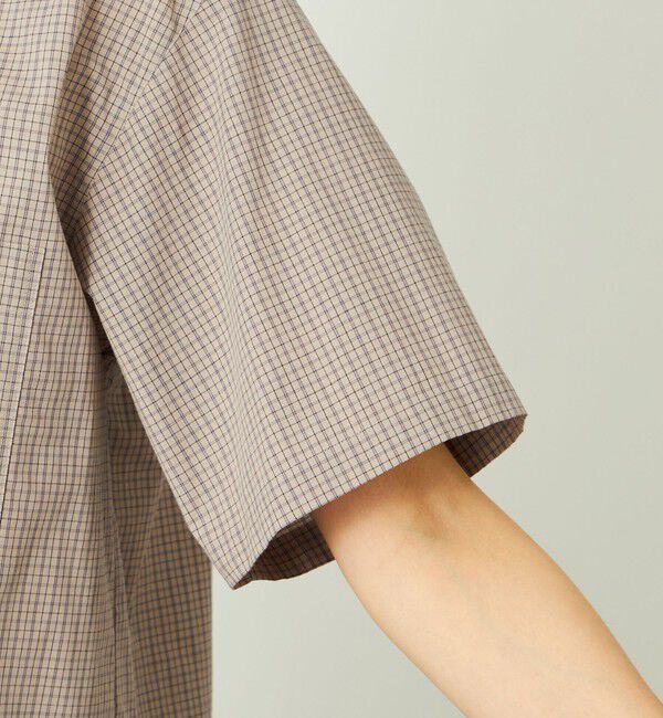 MACKINTOSH PHILOSOPHY「GREY LABEL チェックショートスリーブシャツ」|シャツ・ブラウス|