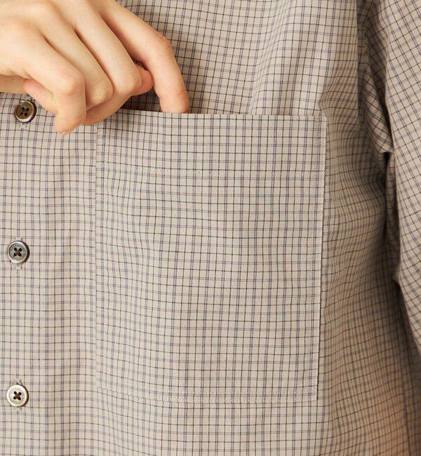 MACKINTOSH PHILOSOPHY「GREY LABEL チェックショートスリーブシャツ」|シャツ・ブラウス|