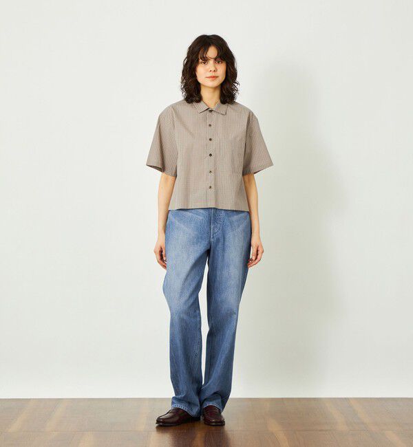 MACKINTOSH PHILOSOPHY「GREY LABEL チェックショートスリーブシャツ」|シャツ・ブラウス|