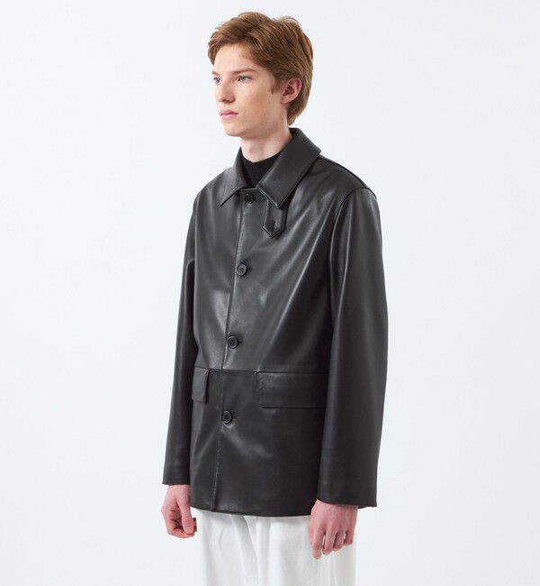 MACKINTOSH PHILOSOPHY「【WEEKENDER】WELLINGTON short（ウェリントンショート）0.7mmナッパレザー」|ブルゾン・スタジャン|