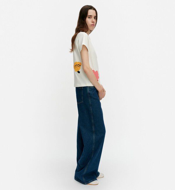 Marimekko「Tammone Kukasta kukkaan Tシャツ」|シャツ・ブラウス|