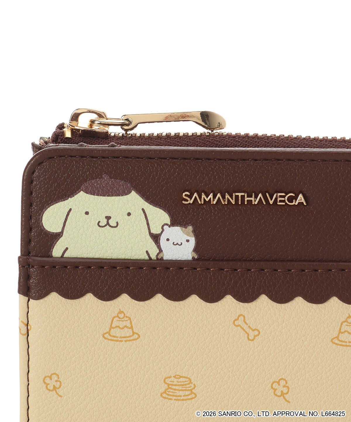 Samantha Vega「「ポムポムプリン」コレクション　折財布」|財布|