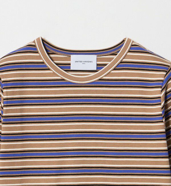 UNITED ARROWS「５分袖 コットン フライス Tシャツ」|Tシャツ・カットソー|