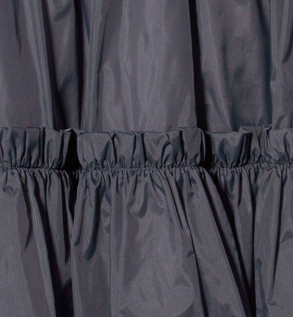 UNITED ARROWS「シアー タフタ ギャザースカート ‐はっ水 ウォッシャブル‐」|スカート|