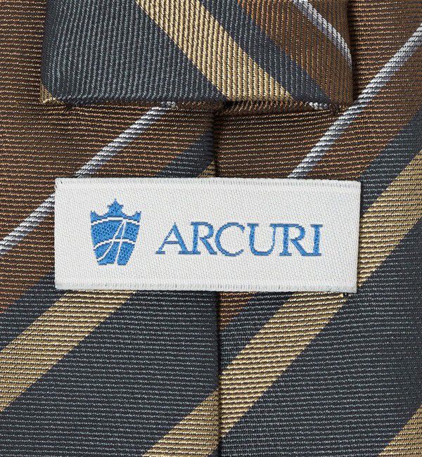 UNITED ARROWS「＜ARCURI＞カラーレジメンタル ネクタイ」|ネクタイ・蝶ネクタイ|