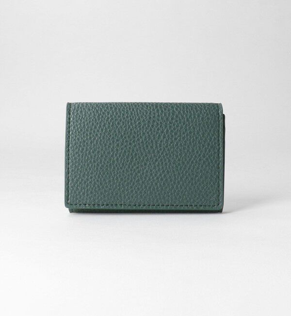 UNITED ARROWS green label relaxing「シボ レザーライク フラップ カードケース」|名刺入れ・カードケース|