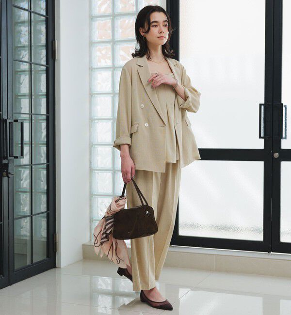 UNITED ARROWS green label relaxing「【結論シリーズ】シアーエアジャケット  マシンウォッシャブル 接触冷感 通気性」|テーラードジャケット|