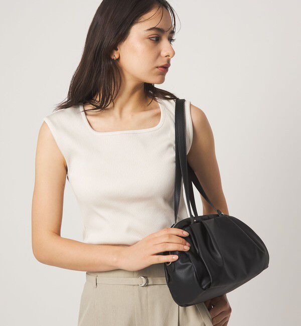 UNITED ARROWS green label relaxing「＜PARTE＞2WAYギャザーボストンバッグ はっ水」|ショルダー・メッセンジャー|