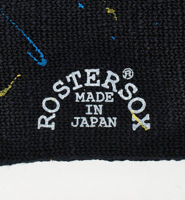 UNITED ARROWS green label relaxing「【別注】＜ROSTER SOX＞ ペイントソックス」|ソックス|