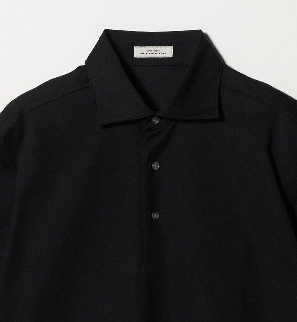 UNITED ARROWS green label relaxing「DUADRY clean バーズアイ カッタウェイ ビズポロ ポロシャツ -吸水速乾・抗菌-」|ポロシャツ|