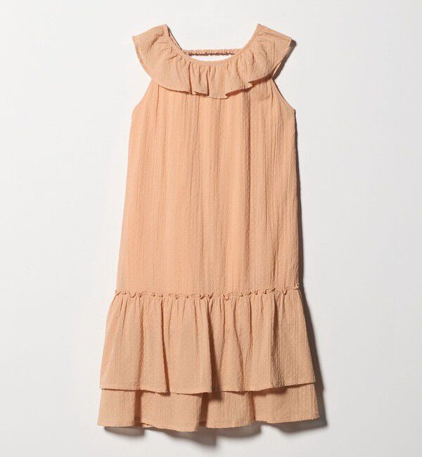 UNITED ARROWS green label relaxing「ドットフリルワンピース / キッズ 140cm-160cm」|ワンピース|