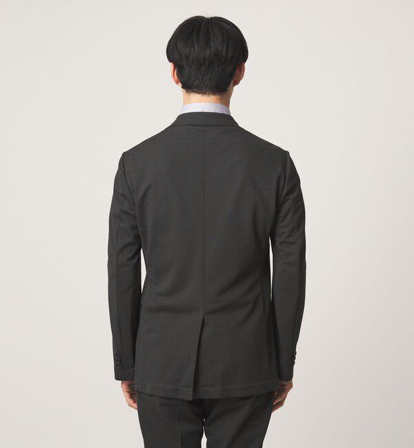 UNITED ARROWS green label relaxing「A+ air オックスジャージ 2B スタンダード セットアップ ジャケット -ウォッシャブル・ストレッチ・通気性-」|テーラードジャケット|