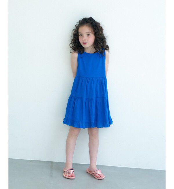 UNITED ARROWS green label relaxing「ティアード スカート ワンピース / キッズ 100cm-130cm」|ワンピース|COBALT