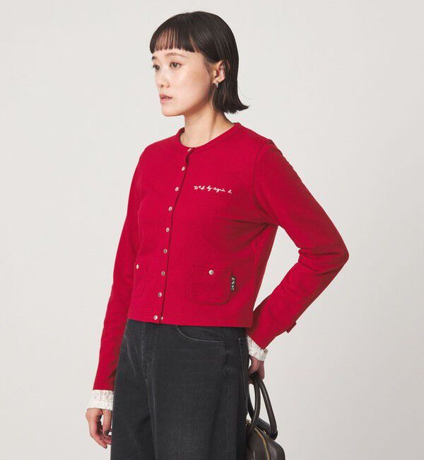 UNITED ARROWS green label relaxing「＜To b. by agnes b.コラボ＞ドットボタン カーディガン」|カーディガン|
