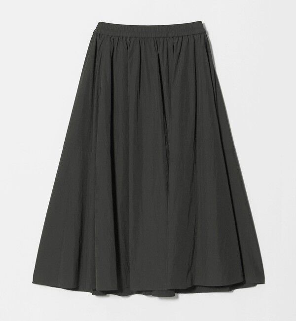 UNITED ARROWS green label relaxing「ボリューム ギャザー スカート」|フレア|
