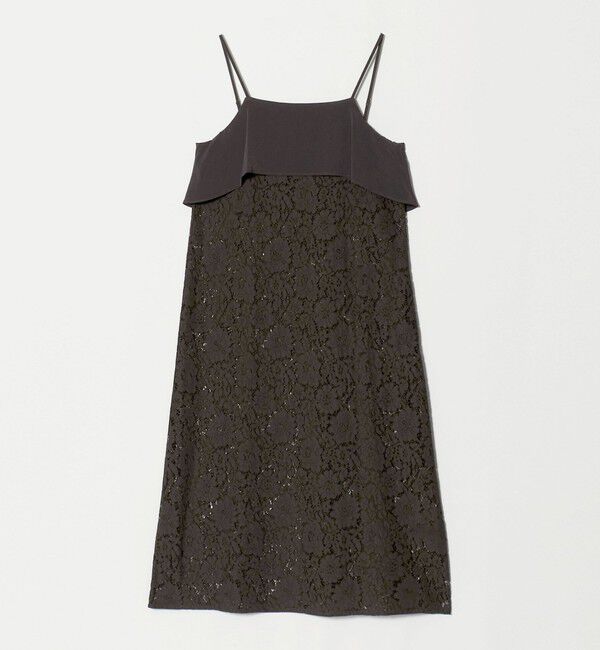 UNITED ARROWS green label relaxing「レース レイヤード キャミソール ワンピース」|ワンピース|