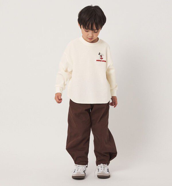 UNITED ARROWS green label relaxing「【別注】＜URBAMENT＞ミッキーマウス ロングスリーブ Tシャツ / キッズ 100cm-130cm」|Tシャツ・カットソー|