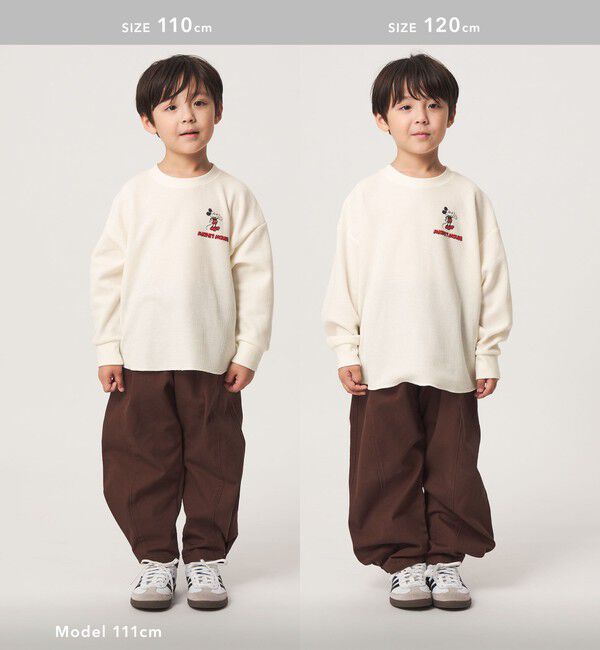 UNITED ARROWS green label relaxing「【別注】＜URBAMENT＞ミッキーマウス ロングスリーブ Tシャツ / キッズ 100cm-130cm」|Tシャツ・カットソー|