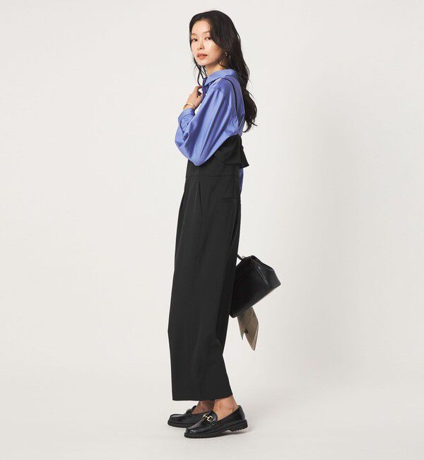 UNITED ARROWS green label relaxing「［size SHORT/TALLあり］レイヤード オールインワン ストレッチ」|オールインワン|