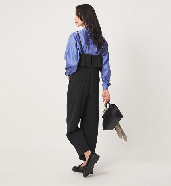 UNITED ARROWS green label relaxing「［size SHORT/TALLあり］レイヤード オールインワン ストレッチ」|オールインワン|