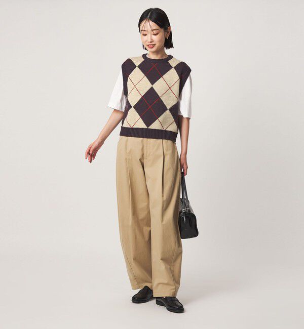 UNITED ARROWS green label relaxing「【別注】＜PROTAGONISTA＞アーガイル ベスト」|ベスト・ジレ|