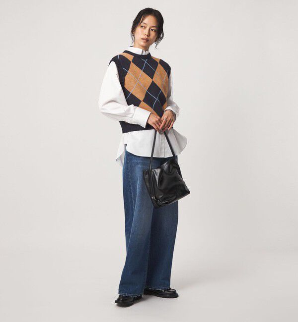 UNITED ARROWS green label relaxing「【別注】＜PROTAGONISTA＞アーガイル ベスト」|ベスト・ジレ|